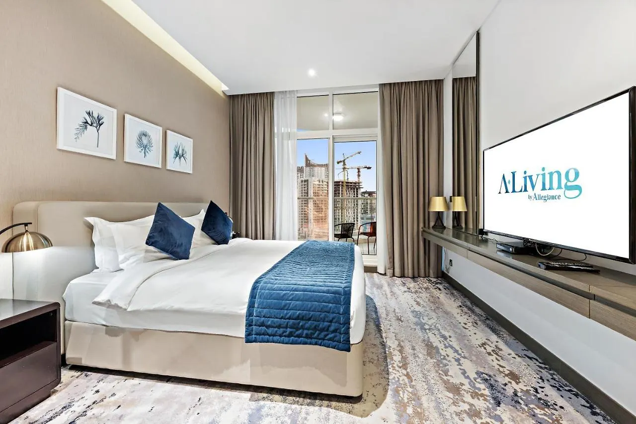 Aliving Luxury Studio At Damac Maison Prive 1007 Apartment Dubai 0*,